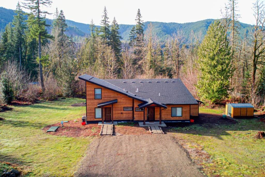 Newly Built Modern Chalet Duplex - 1 Mount Hood Village Екстер'єр фото