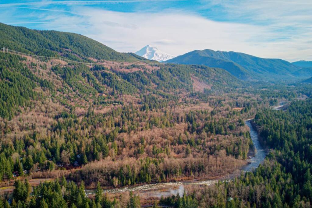 Newly Built Modern Chalet Duplex - 1 Mount Hood Village Екстер'єр фото